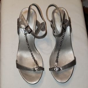 Andrew Geller silver wedge